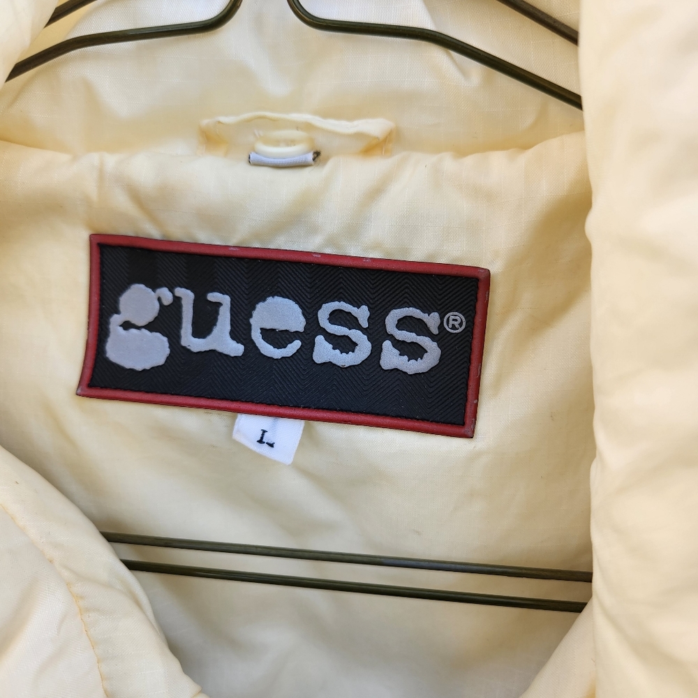 Guess Puffer/ Bubble Coat Used Size L - Picture 3 of 15